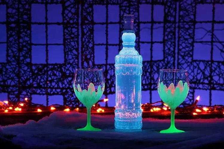 Glow-in-the-Dark Halloween Decorations