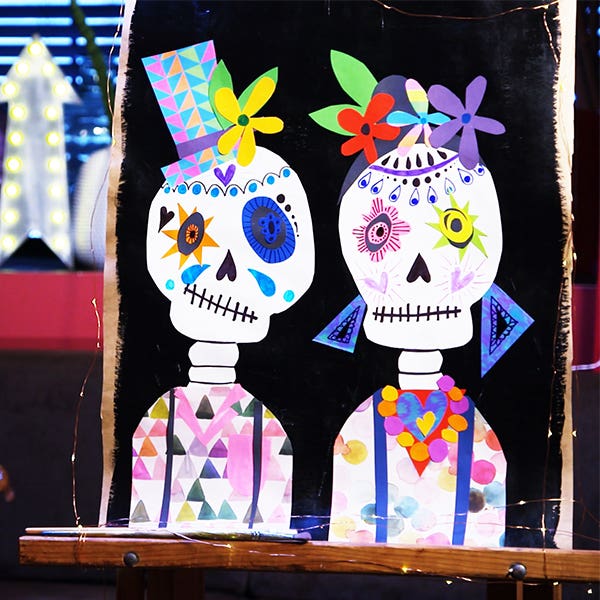 Day Of The Dead Collage