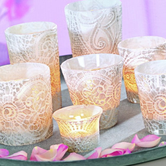 Lacy Tealight Holders