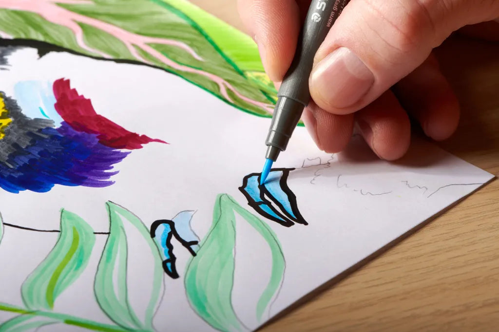 Discover STAEDTLER Pigment Arts Pen & Multi Ink Blending Liquid