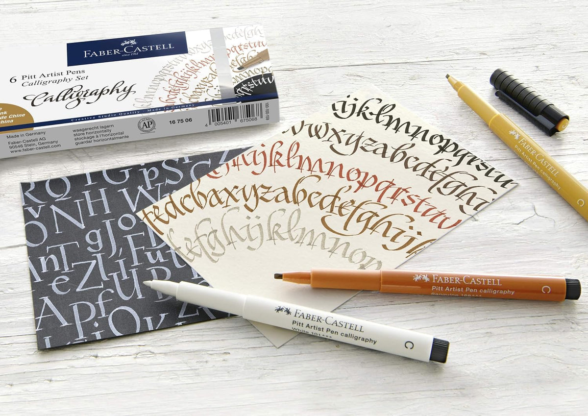 Learn Basic Calligraphy Techniques with Faber-Castell