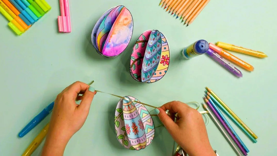 Egg-citing Easter Egg Baubles