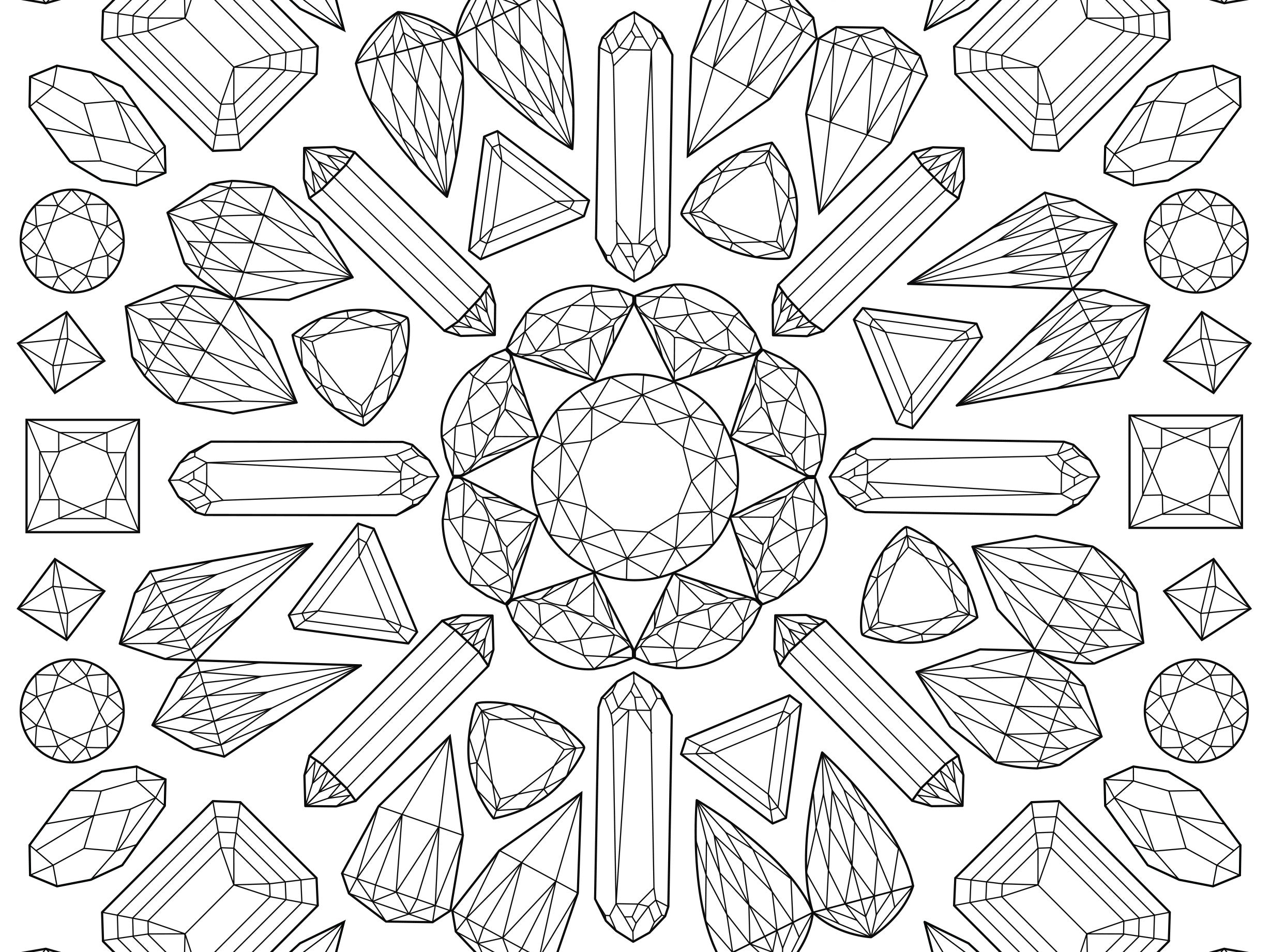 Mindful Colouring In Pages with Faber-Castell