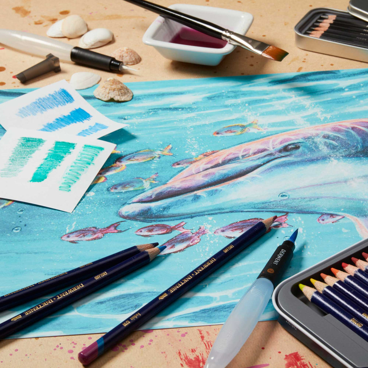 Derwent Inktense Pencils: Discover the Collection