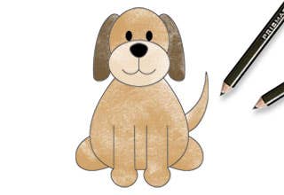 How To Draw a Dog - Easy Step By Step Guide for Kids