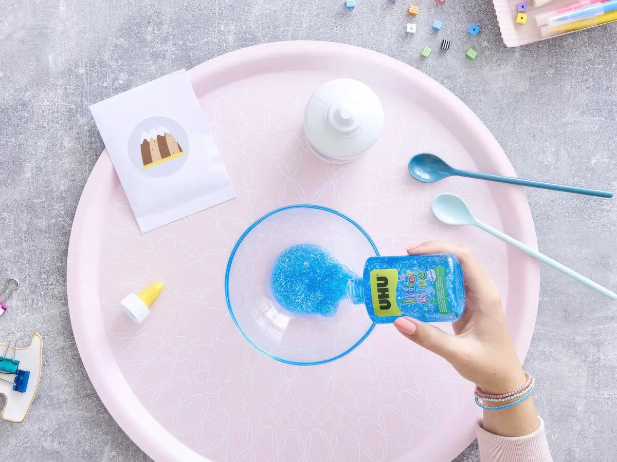DIY UHU Glitter Slime!