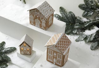 Upcycled Cardboard Houses with Pebeo Acrylic Markers