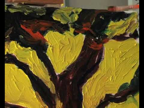 Pebeo - Fauvism technique with Pebeo paint Huile XL