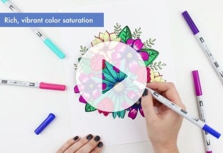 Introducing Tombow ABT PRO Alcohol-Based Markers