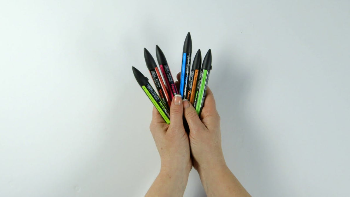Winsor & Newton NeonMarkers | Tips and Techniques