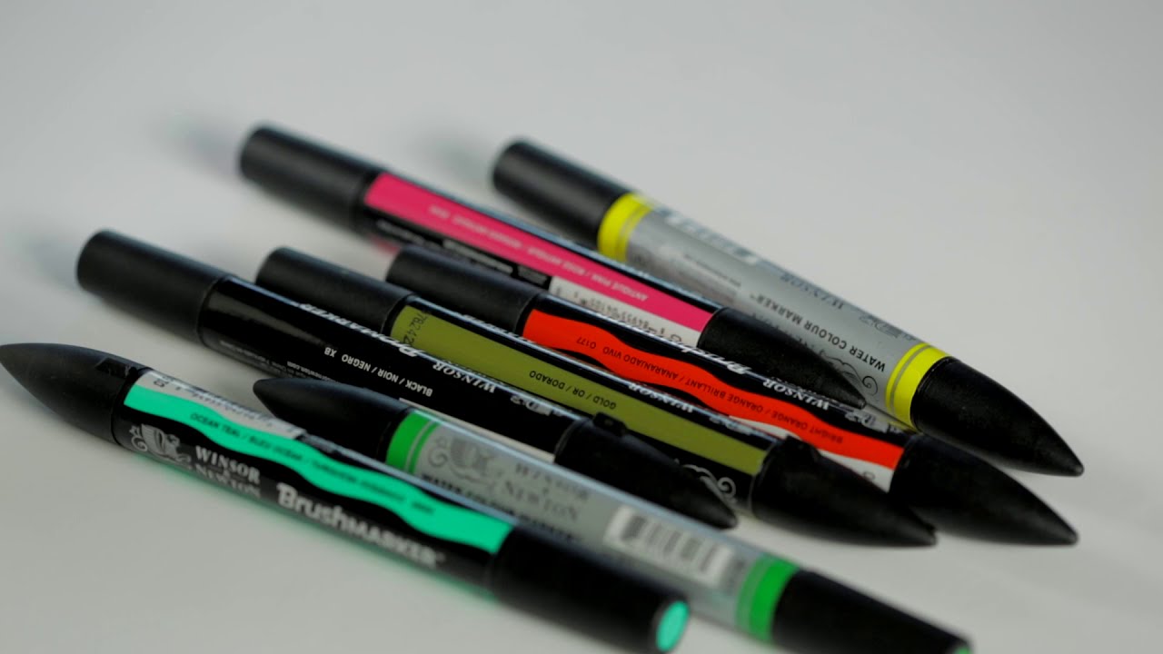 Winsor & Newton Metallic Markers | How to create a Greeting Card