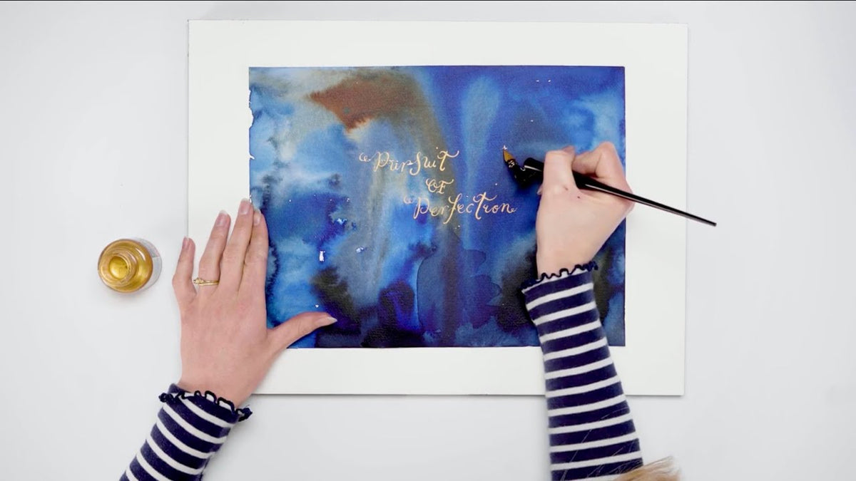 Modern Calligraphy Techniques with Ink | Winsor & Newton