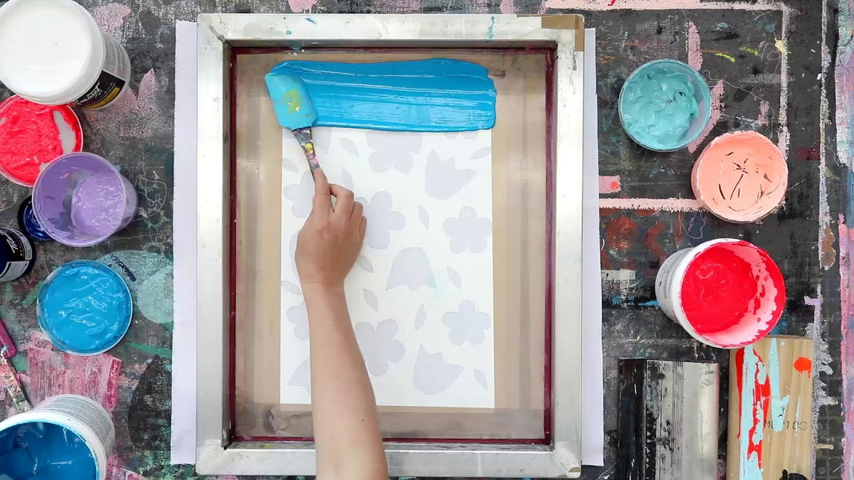 Home Work Screen Printing with PERMASET