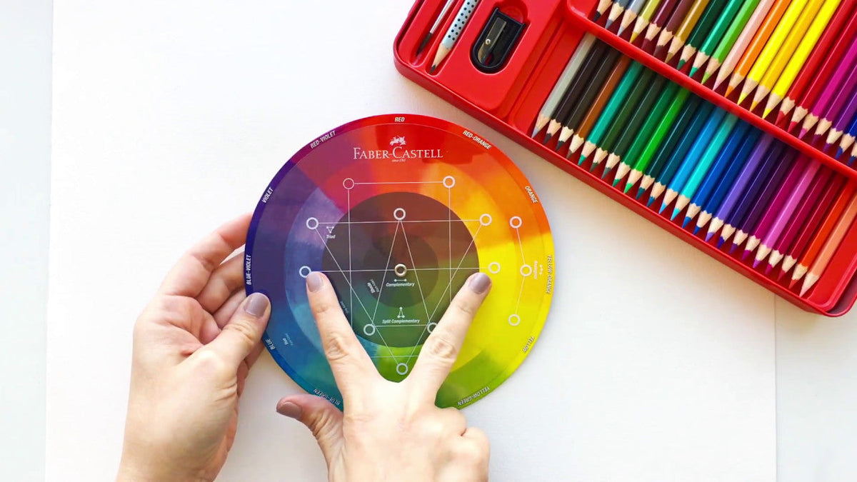 How to use the Watercolour Wheel by Faber-Castell - 48 Colours