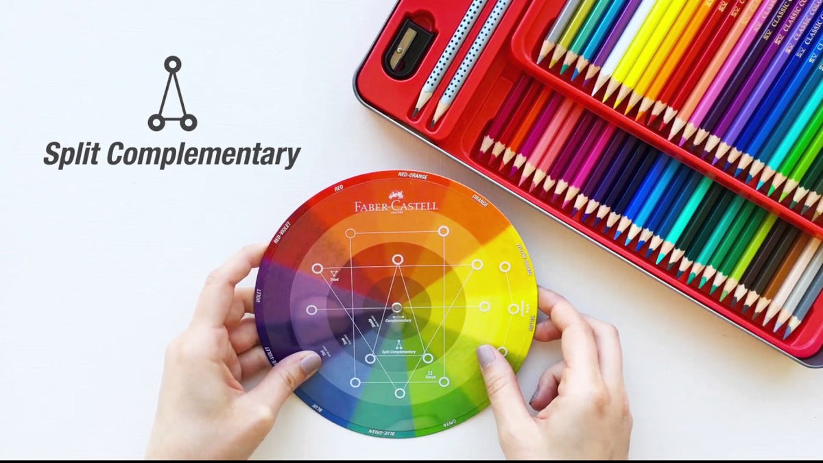 How to use the Pencil Colour Wheel by Faber-Castell - 60 Colours