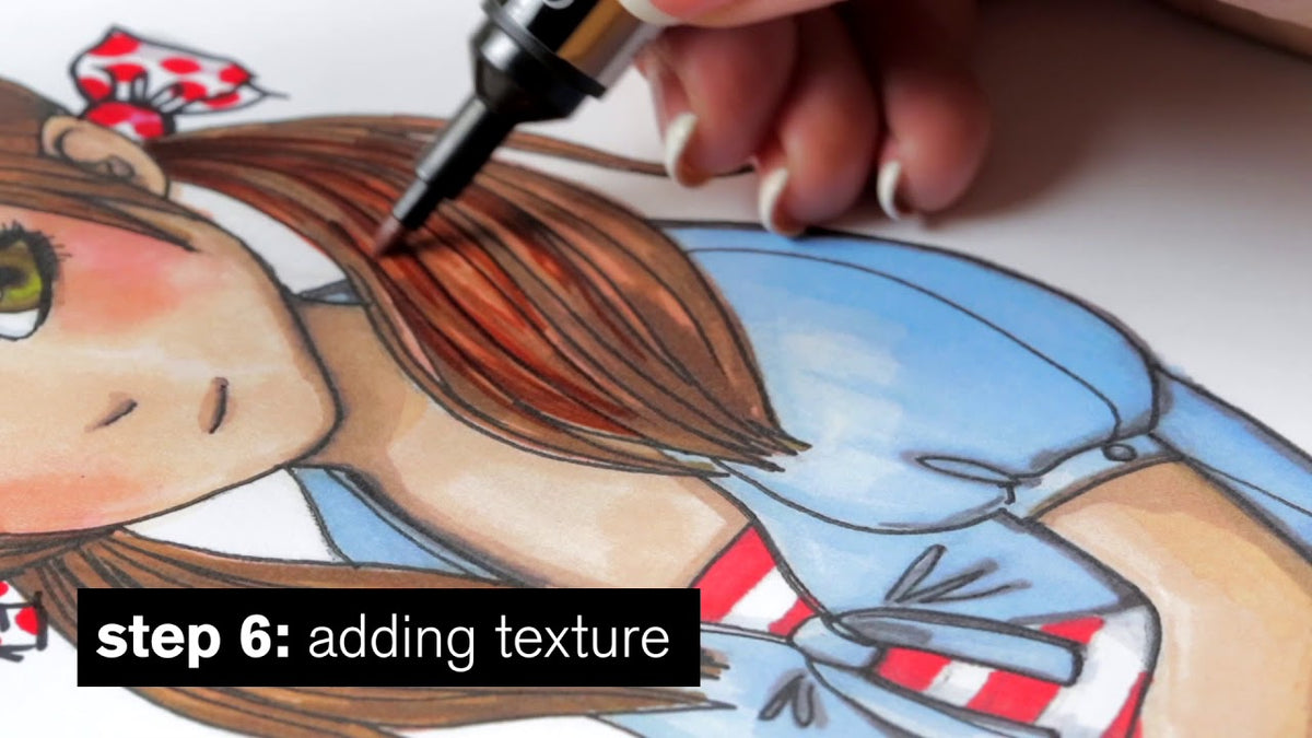 Winsor & Newton ProMarkers | How to create skintones and features