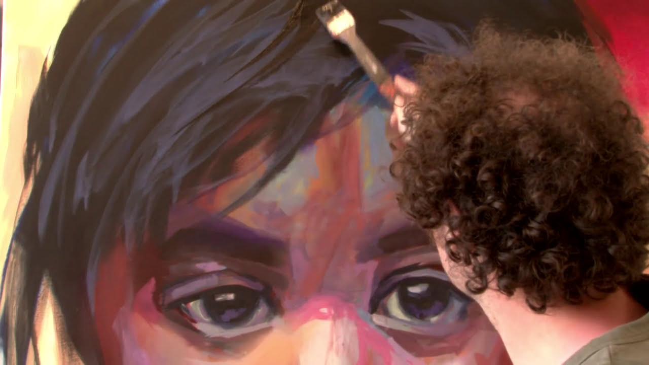 Monkidoe Working With Liquitex Professional Spray Paint