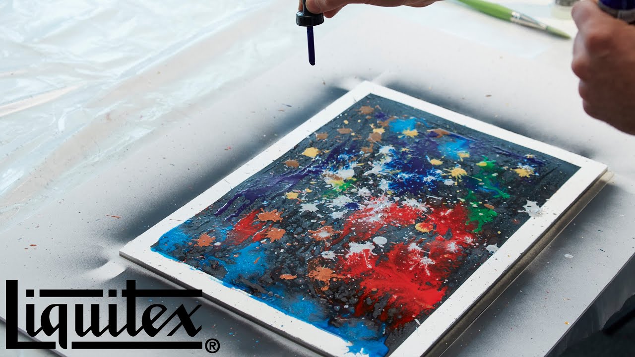 How to create a universe with Flow-Aid | Liquitex