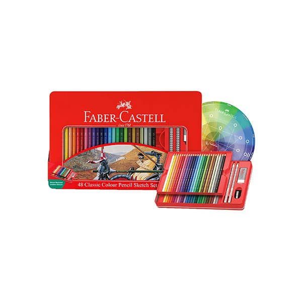 Faber-Castell Classic Colour Pencil Sets
