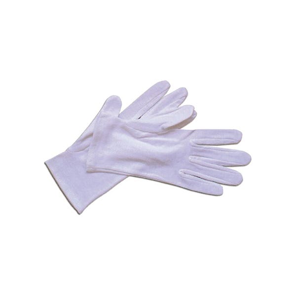 Soft White Cotton Gloves