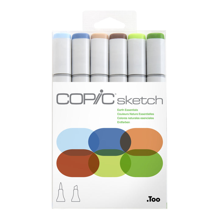 Copic Sketch Marker Sets of 6