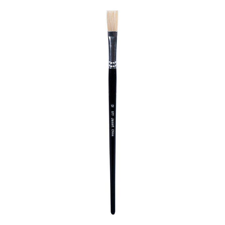 Jasart Flat Hog Hair Brushes Series 577