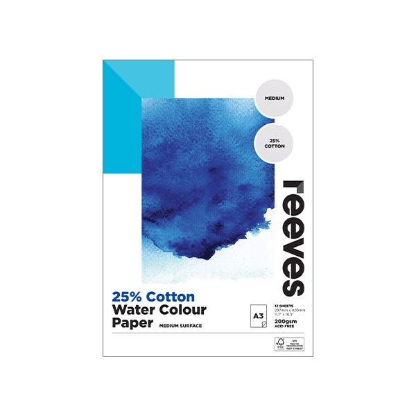 Reeves Watercolour Cotton Mix Pads