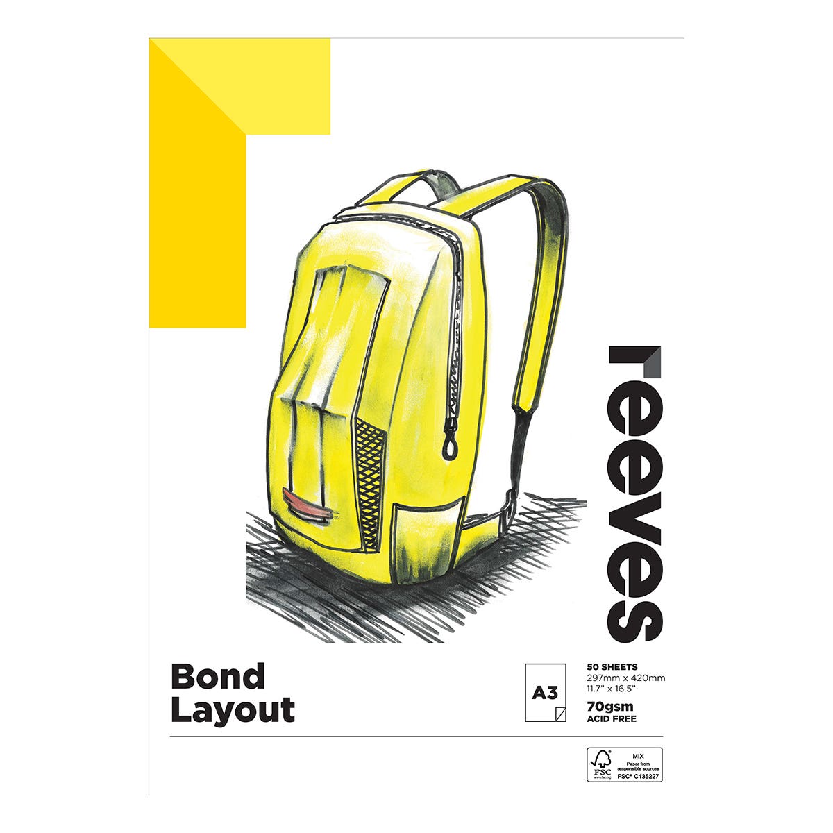 Reeves Bond Paper Pads