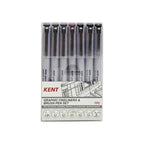 Kent Graphic Fineliners & Brush Pen Set