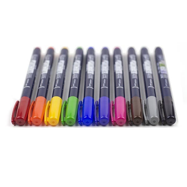 Tombow Fudenosuke Pen Set