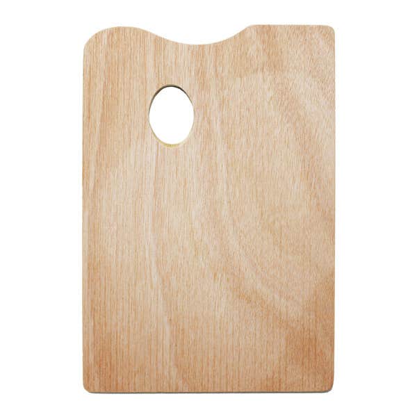 Jasart Natural Wooden Painting Palettes
