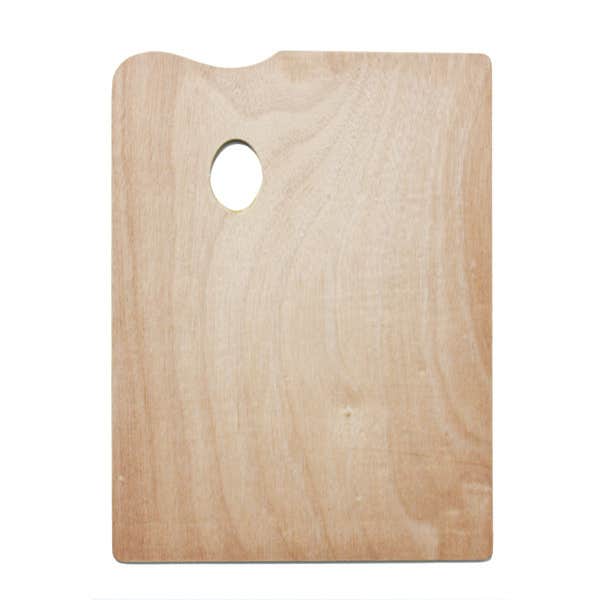 Jasart Natural Wooden Painting Palettes