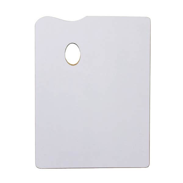 Jasart White Wooden Painting Palettes