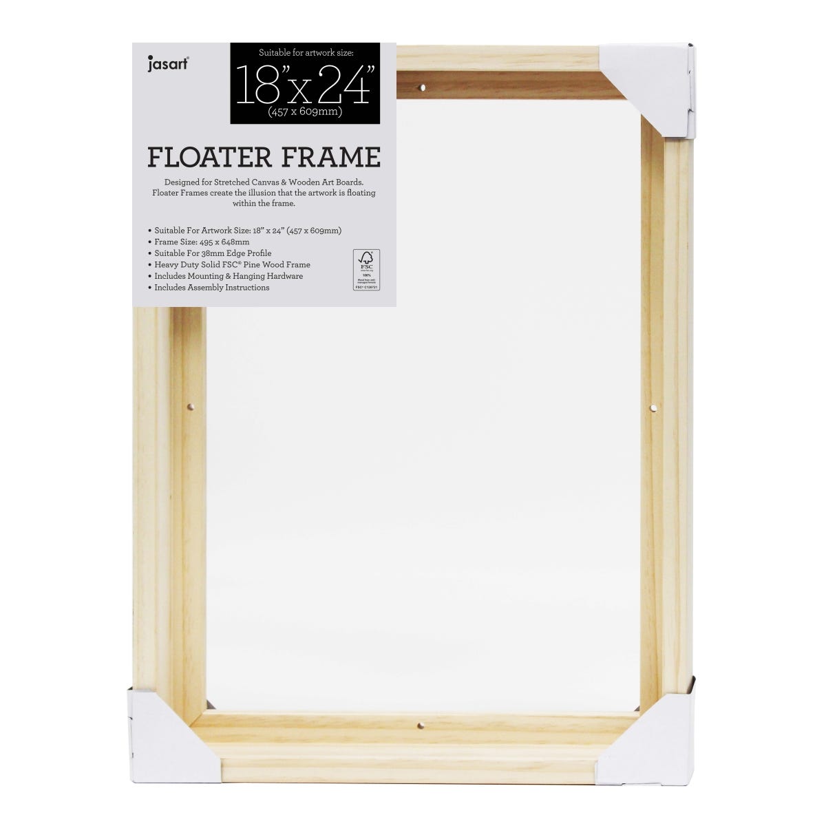 Jasart Thick Edge Floater Frames