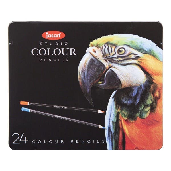 Jasart Studio Colour Pencil Tin Sets