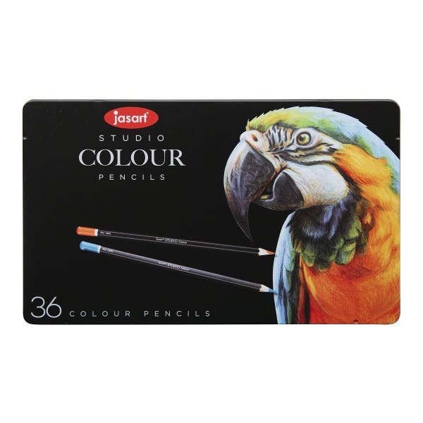 Jasart Studio Colour Pencil Tin Sets