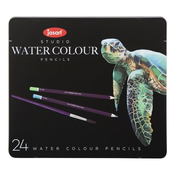 Jasart Studio Watercolour Pencil Tin Sets