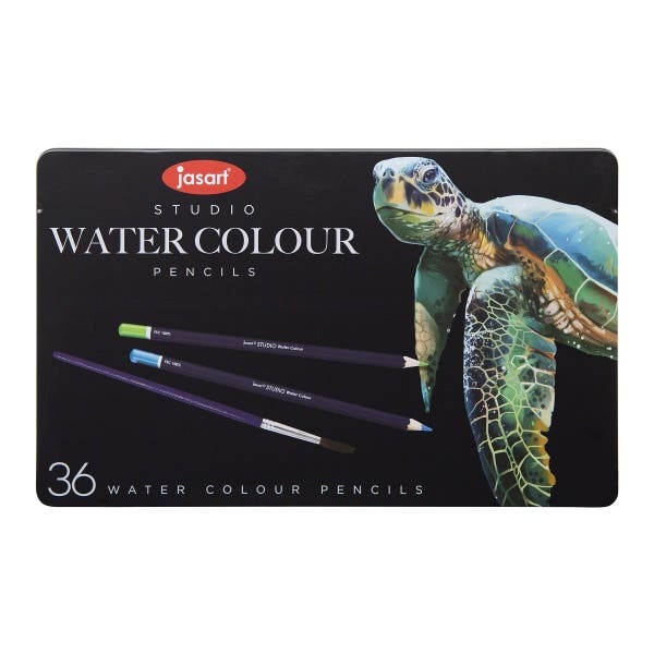 Jasart Studio Watercolour Pencil Tin Sets