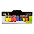 Byron Acrylic Primary Paint 75ml Set 10