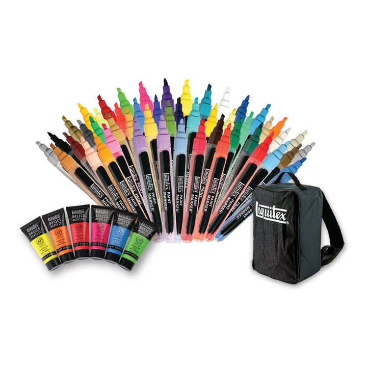 Liquitex Acrylic Paint Marker Gift Set 57 Pieces