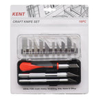 Kent Craft Knife 16 Piece Set