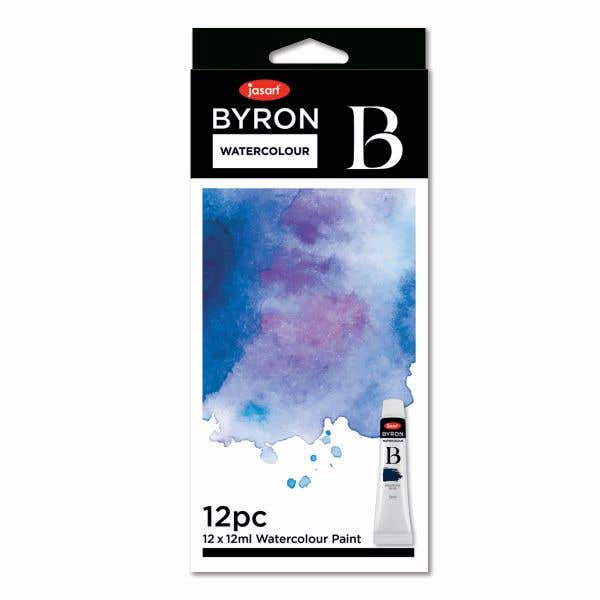 Byron Watercolour Paint 12ml Sets