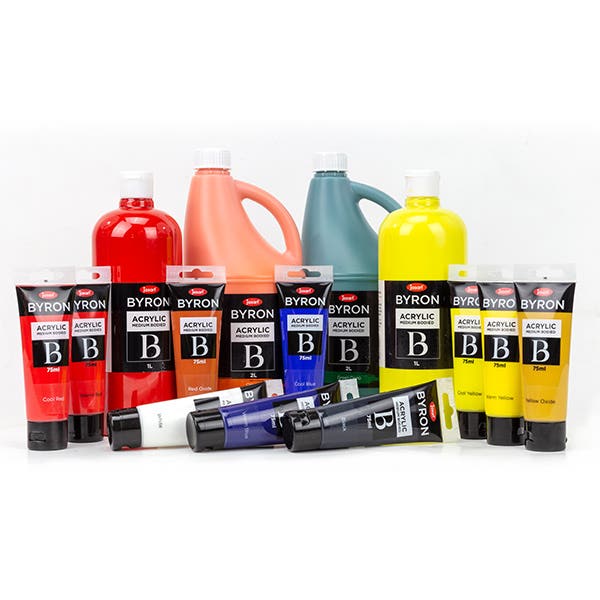 Byron Acrylic Paints 1 Litre