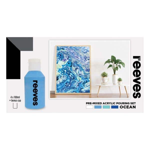 Reeves Pre-Mixed Acrylic Pouring Sets