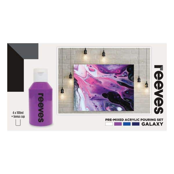 Reeves Pre-Mixed Acrylic Pouring Sets