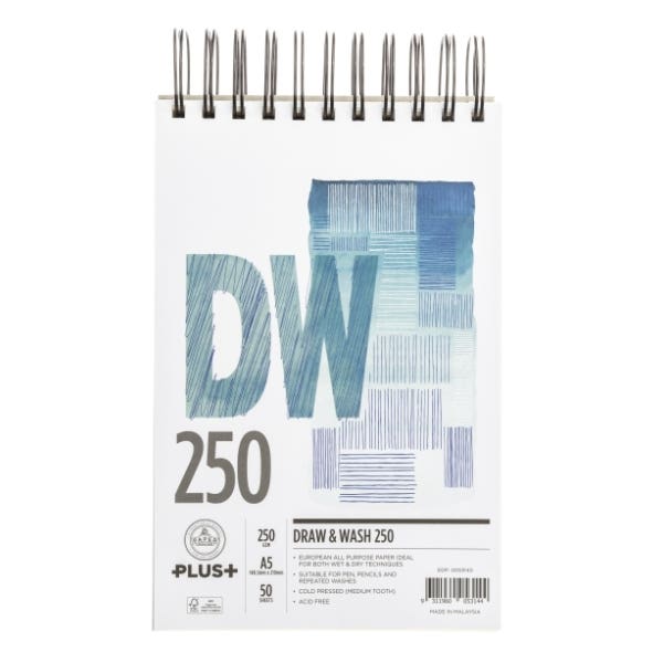 The Paper House Plus+ Draw & Wash Pads