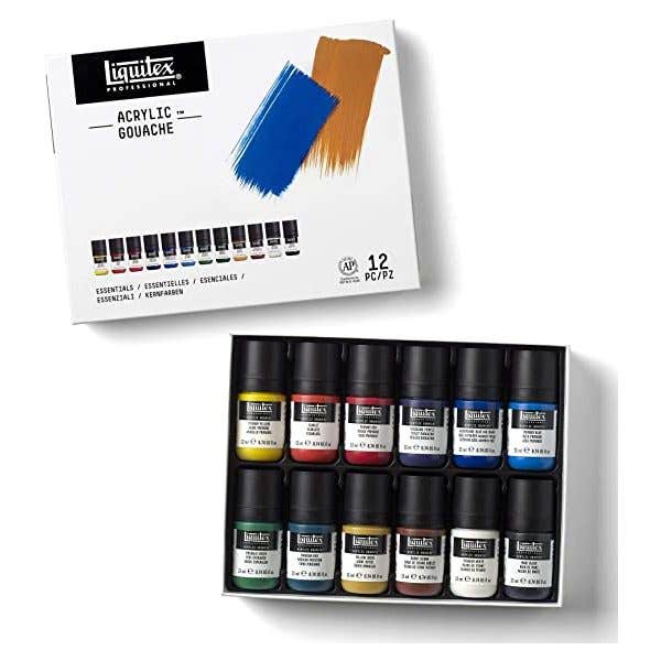 Liquitex Professional Acrylic Gouache Essentials Paint Set
