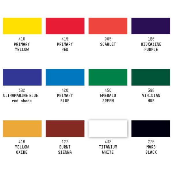 Liquitex Professional Acrylic Gouache Essentials Paint Set