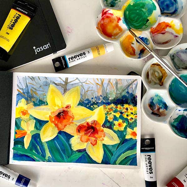 Reeves Fine Artist Watercolour Paints 12ml