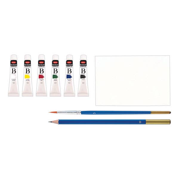 Byron Acrylic Paint Starter Set